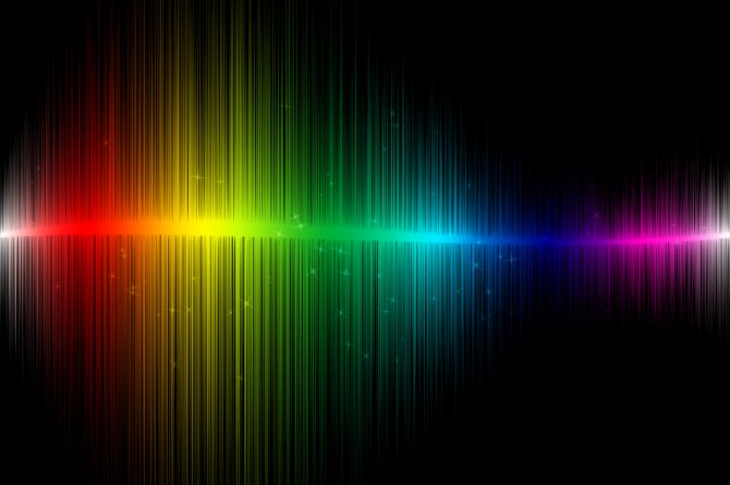 Abstract soundwaves  background