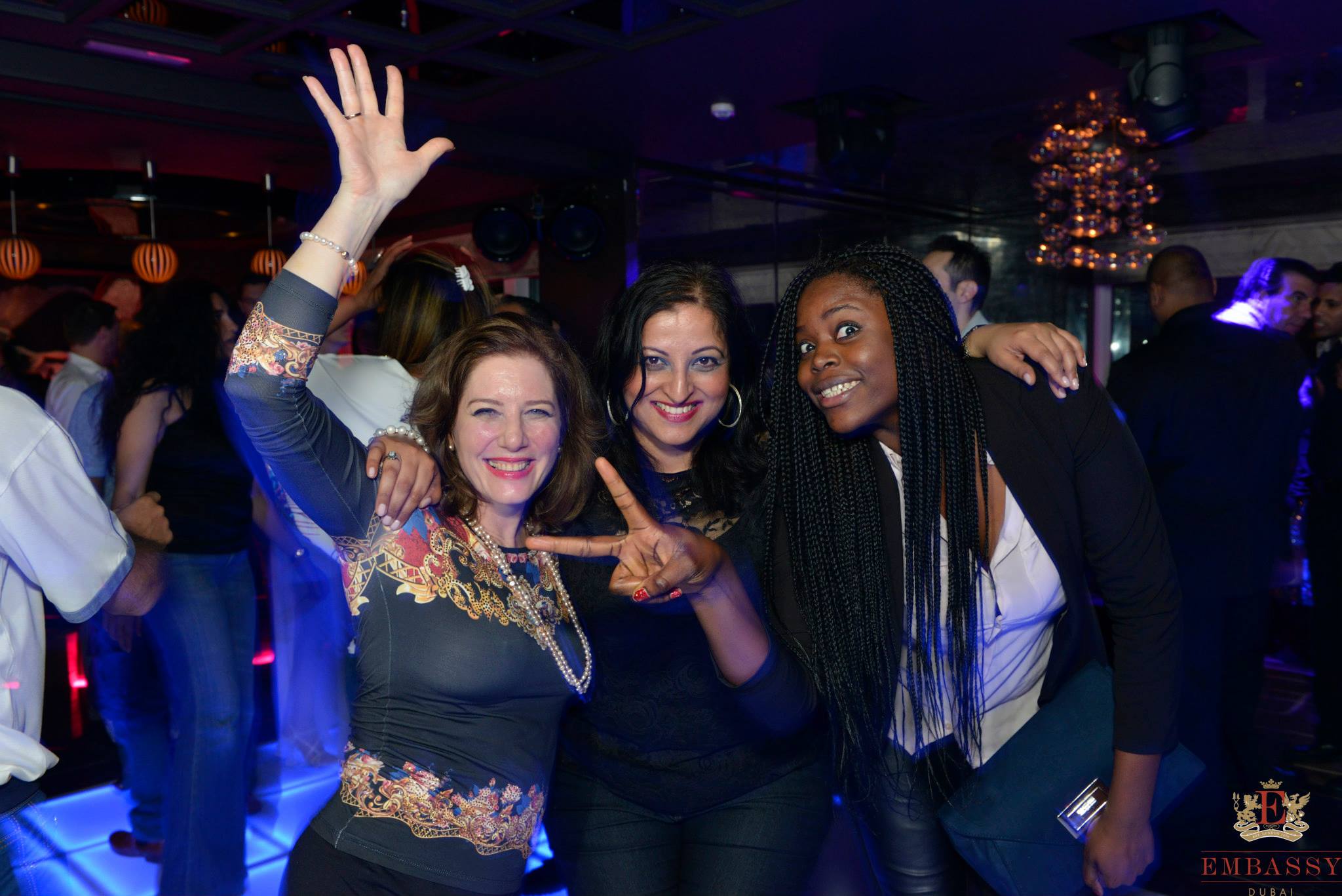 Just having fun.... Dubai dancers