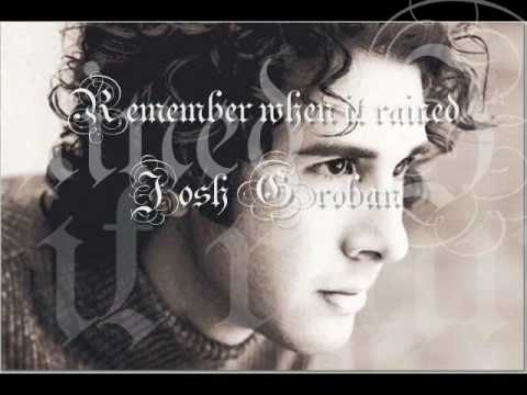 RememberWhenItRained